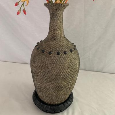 Three Vases with Faux Flowers (LR-HS)