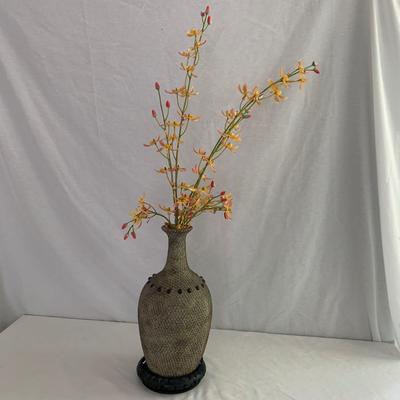 Three Vases with Faux Flowers (LR-HS)