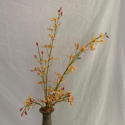 Three Vases with Faux Flowers (LR-HS)