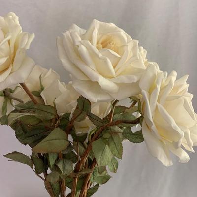 Three Vases with Faux Flowers (LR-HS)