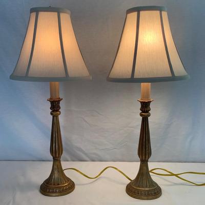 Set of Candlestick Style Table Lamps (LR-HS)
