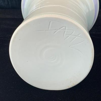 Two Signed Ceramic Vases (DR-HS)