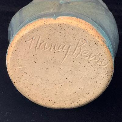 Two Signed Ceramic Vases (DR-HS)