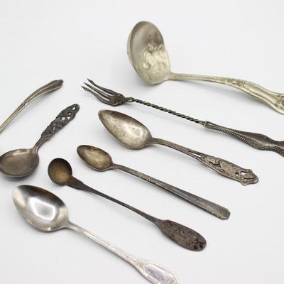 Vintage Antique EPNS, Sterling, Extra Plate and More Collectible Flatware