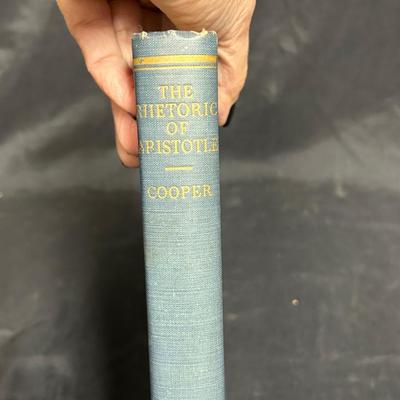 The Rhetoric of Aristotle by Lane Cooper 1932 Student Hardback Book