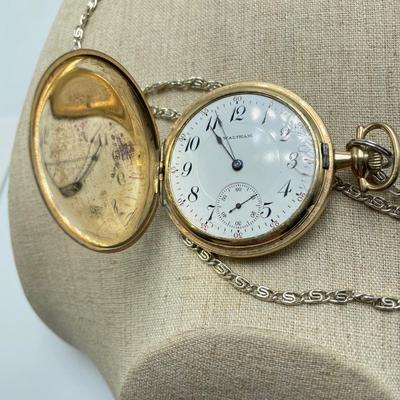 Waltham 17 Jewels Pocket Watch (B5-SS)
