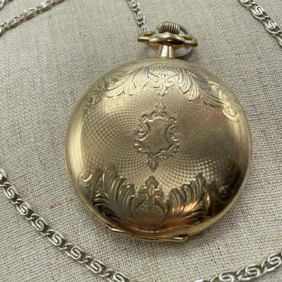 Waltham 17 Jewels Pocket Watch (B5-SS)