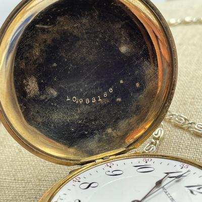 Waltham 17 Jewels Pocket Watch (B5-SS)