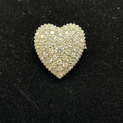 Diamond Pendant-Brooch (B5-SS)