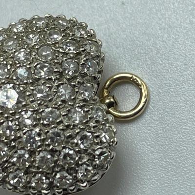 Diamond Pendant-Brooch (B5-SS)