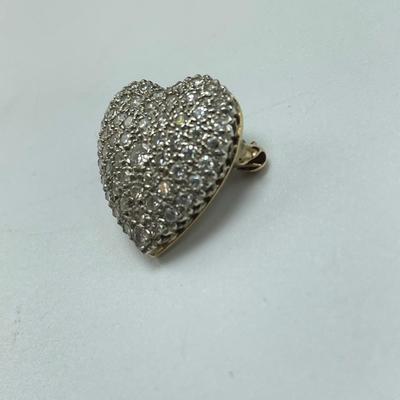 Diamond Pendant-Brooch (B5-SS)