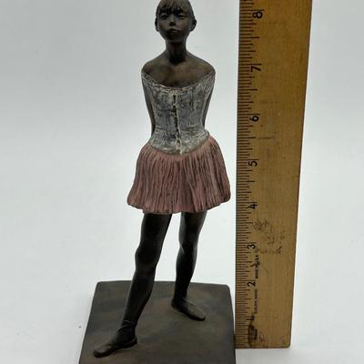 Alva by S. Eylanbekov after Degas' Little Dancer Ballerina Ballet Figurine