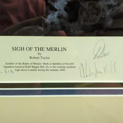 Signed and Numbered Robert Taylor 