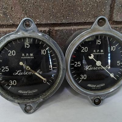 Luscombe Plane Badge and Gauges