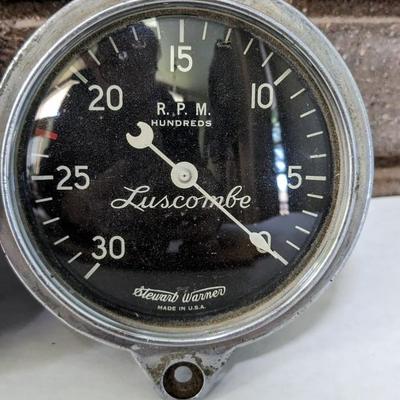 Luscombe Plane Badge and Gauges
