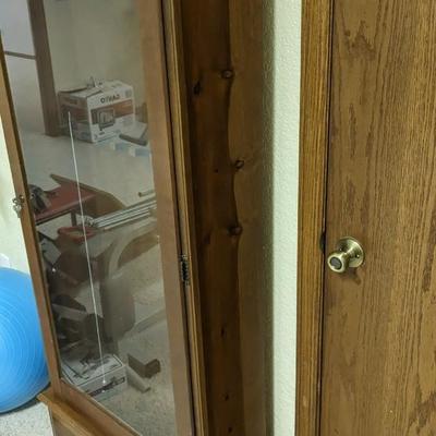 Locking Gun Display Cabinet