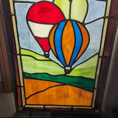 Stained Glass Lamp and Decor