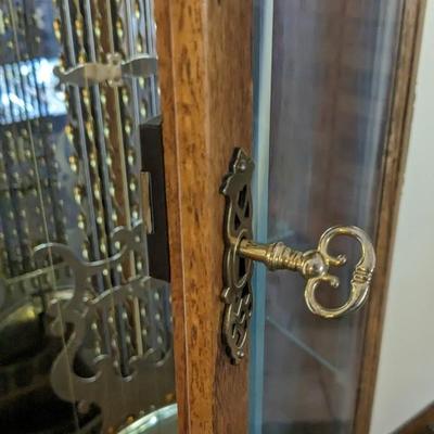 Howard Miller Curio Side Grandfather Clock
