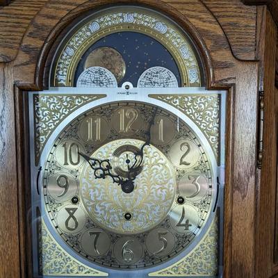 Howard Miller Curio Side Grandfather Clock