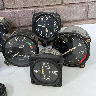 Plane Gauges and Proptach Digital Propeller Monitor