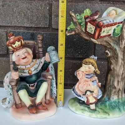 Lefton Nursery Rhyme Figurines