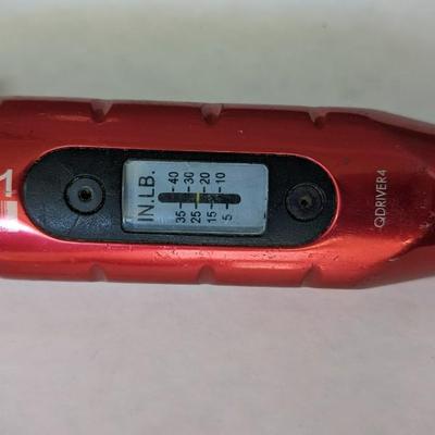 Snap On Adjustable Torque Screwdriver