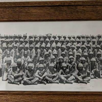 Camp Pendleton 1957 P Company  Brigade Photo