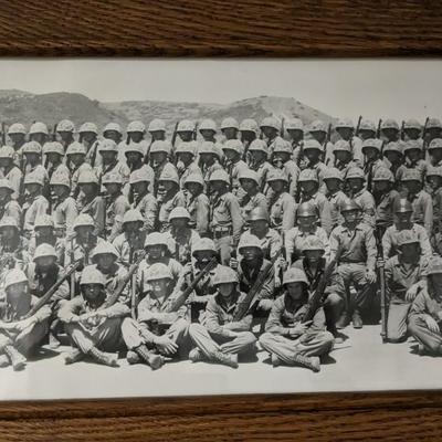 Camp Pendleton 1957 P Company  Brigade Photo