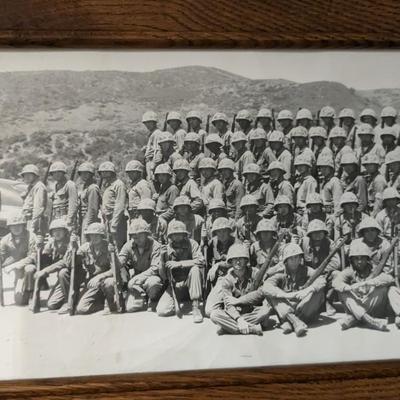 Camp Pendleton 1957 P Company  Brigade Photo