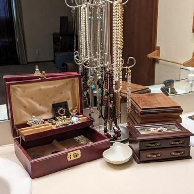 Estate Jewelry and Boxes