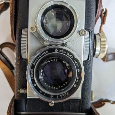 Ansco Automatic Reflex f3.5 TLR 83mm TLR Film Camera