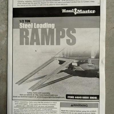 Haul Master Steel Loading Ramps