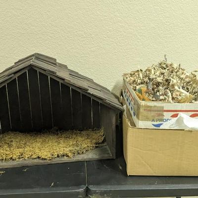 Handcrafted Nativity Scene