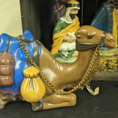 Handcrafted Nativity Scene