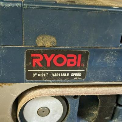 Shop Lights and Ryobi Belt Sander