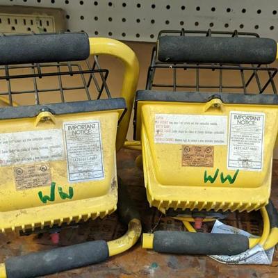 Shop Lights and Ryobi Belt Sander