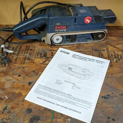 Shop Lights and Ryobi Belt Sander