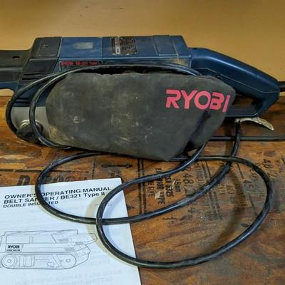 Shop Lights and Ryobi Belt Sander