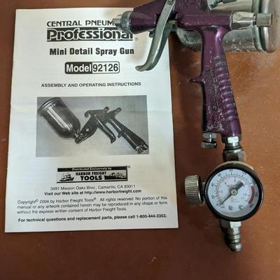 Central Pneumatic Detail Spray Guns