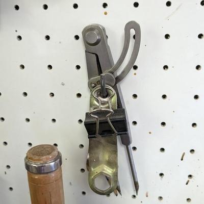 Contents of Peg Board in Shop 1