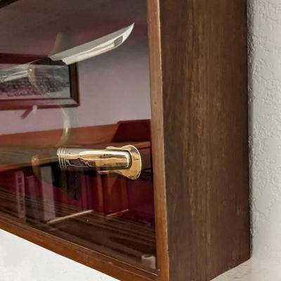 United State Marines Corps Framed Sword and Sheath
