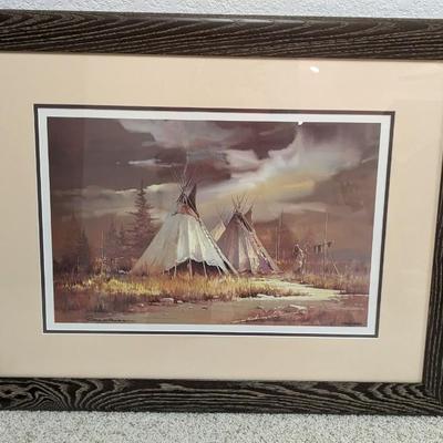 Signed and Numbered "Big Sky Country" by Robert Wagoner