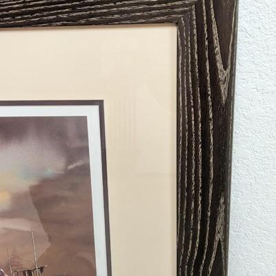 Signed and Numbered "Big Sky Country" by Robert Wagoner