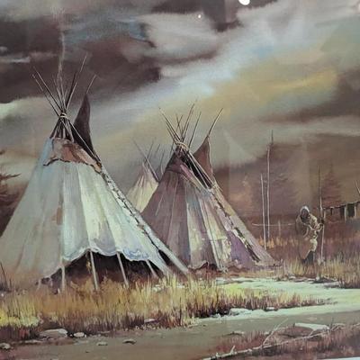 Signed and Numbered "Big Sky Country" by Robert Wagoner