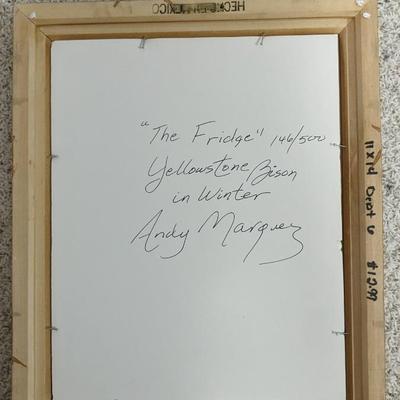 Signed and Numbered "Big Sky Country" by Robert Wagoner