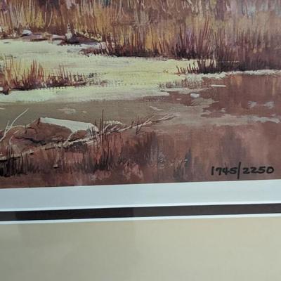 Signed and Numbered "Big Sky Country" by Robert Wagoner