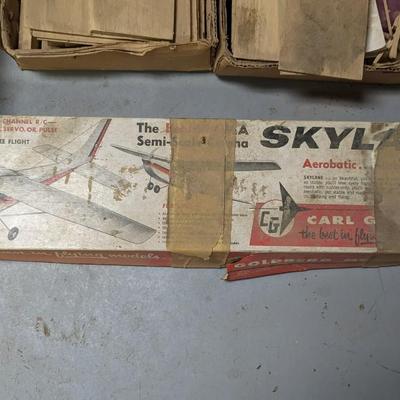 Veco and Carl Goldberg Model Airplanes