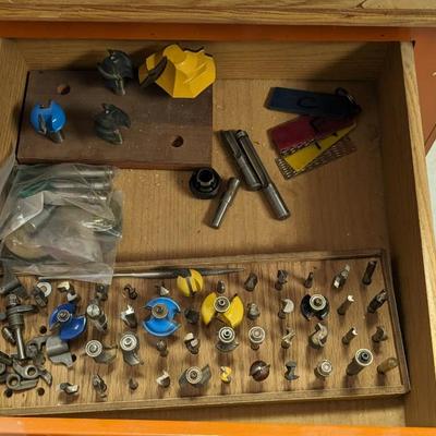 Mounted Router, Extra Routers, Bits and More!