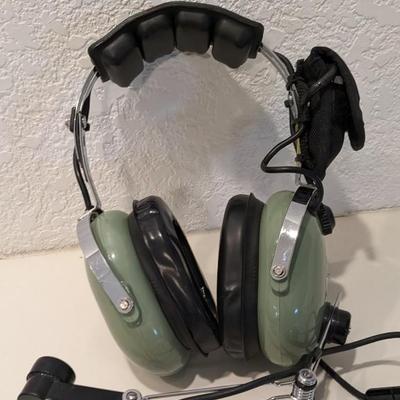 David Clark H10-80 and 30 Aviator Headsets
