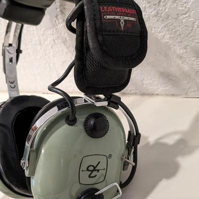 David Clark H10-80 and 30 Aviator Headsets